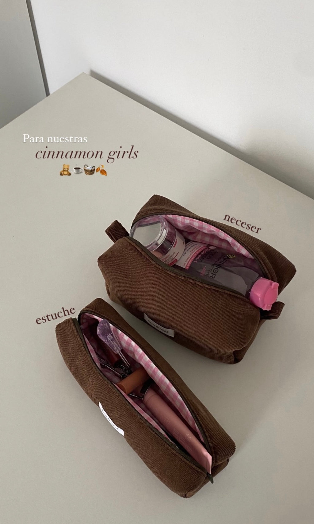 Cartuchera Cinnamon