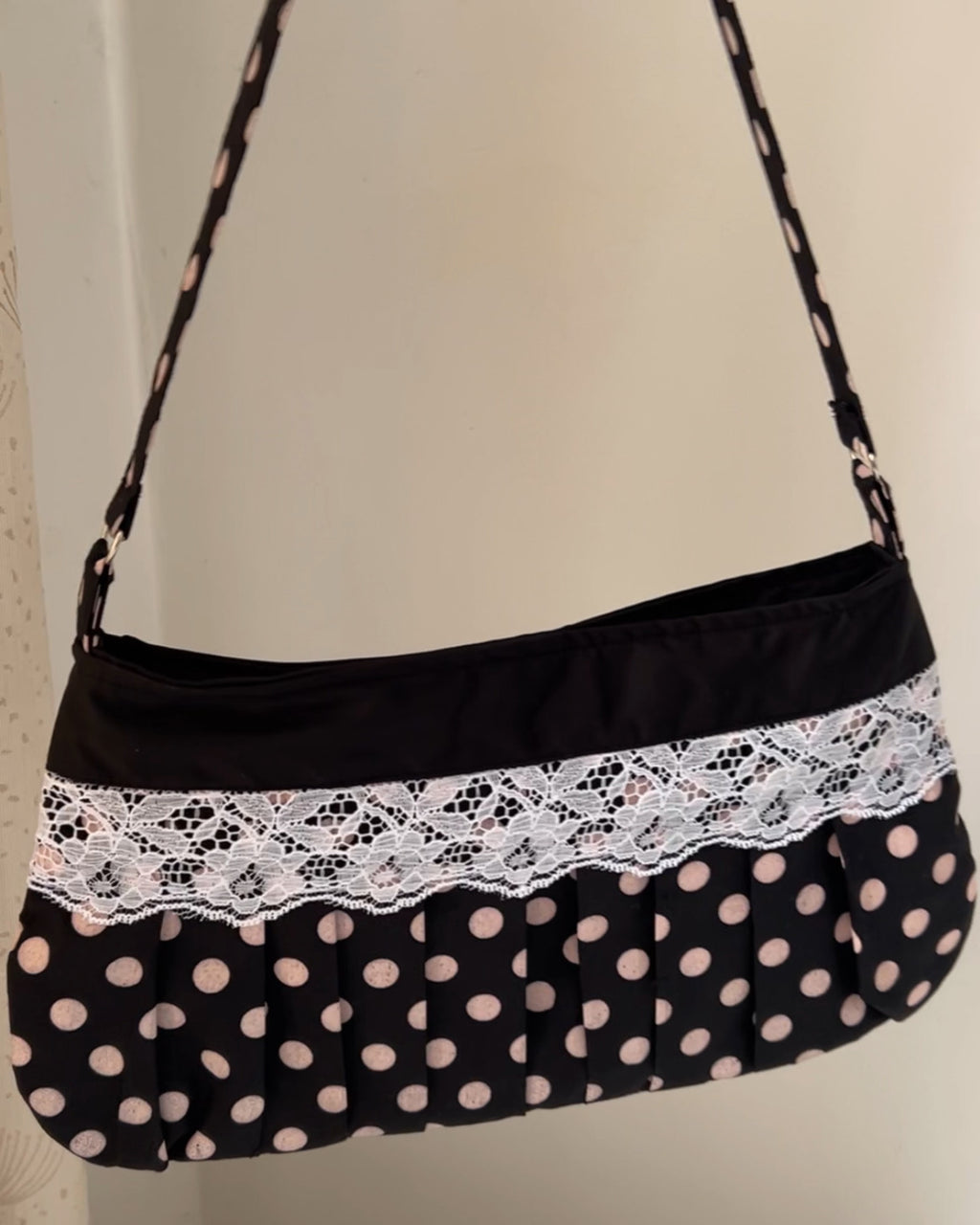 Bolso Polka Dot Rosa