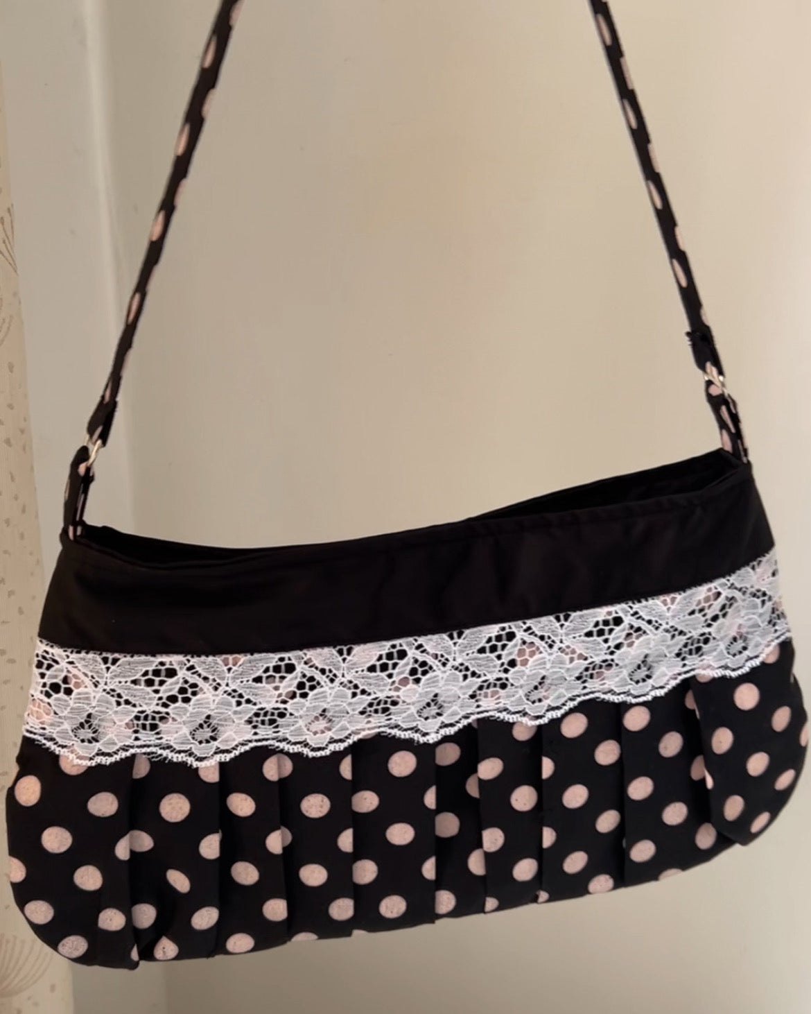 Bolso Polka Dot Rosa