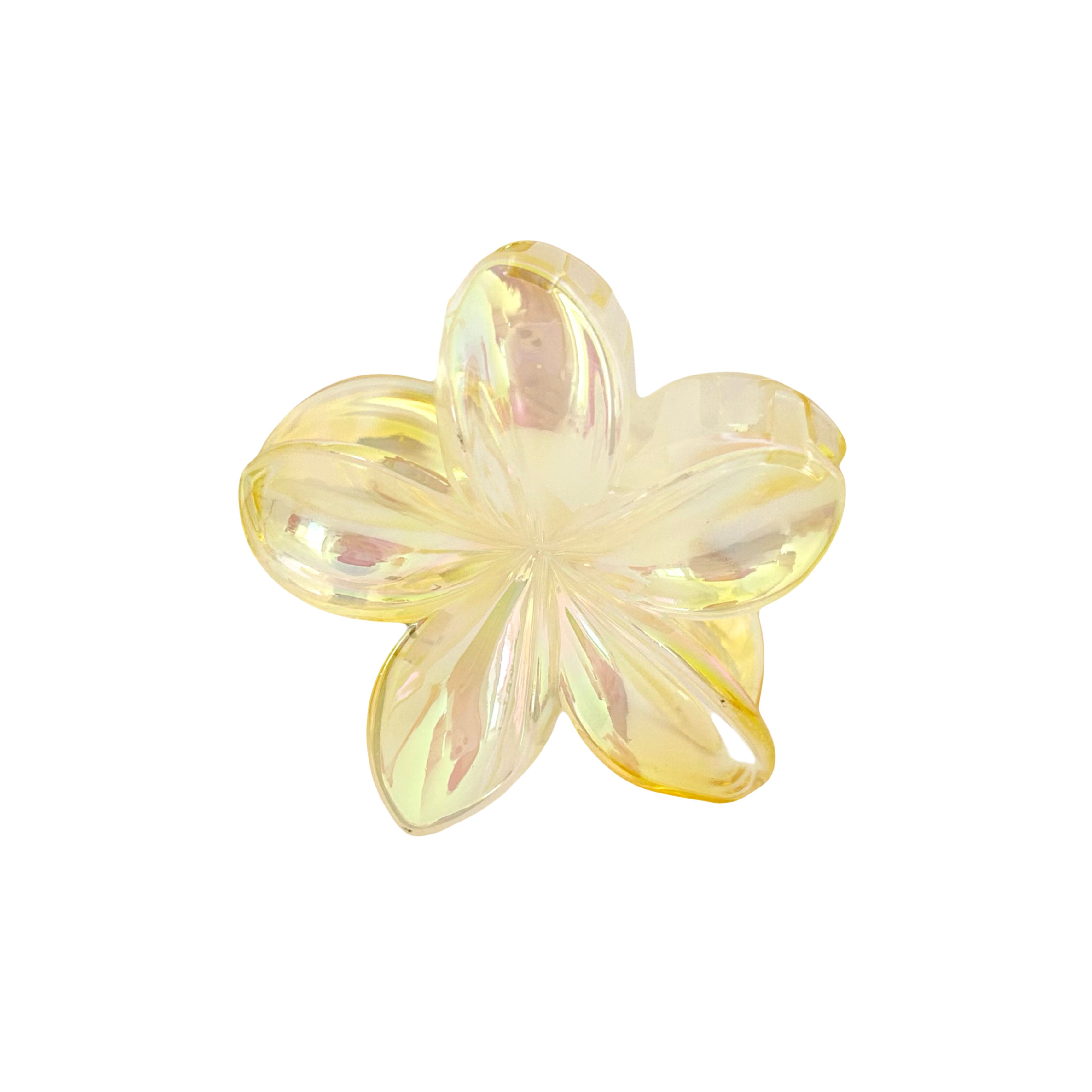 Transparent Flower Clip