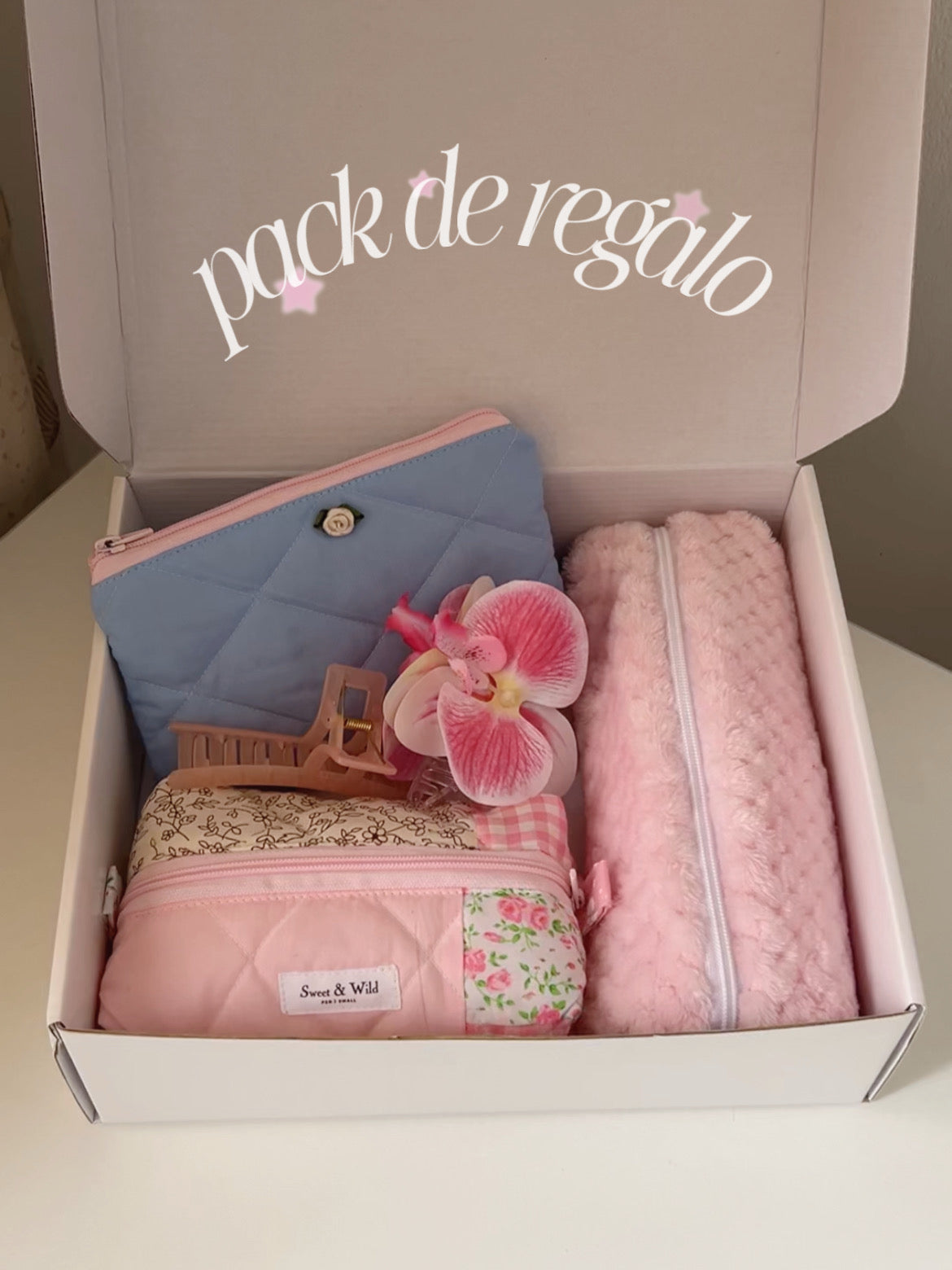 Set Pink Rose