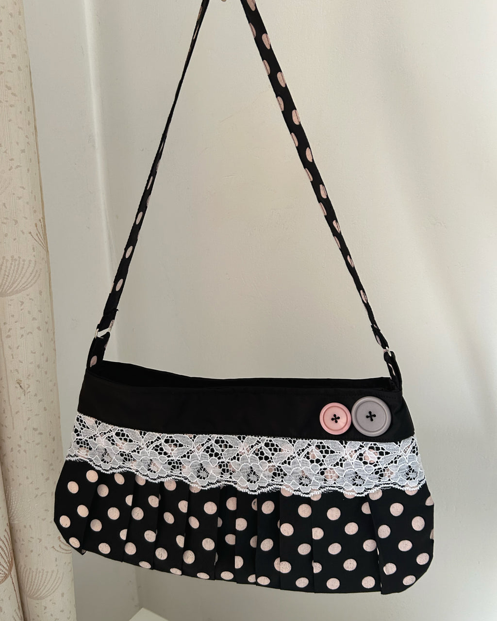 Bolso Polka Dot Rosa