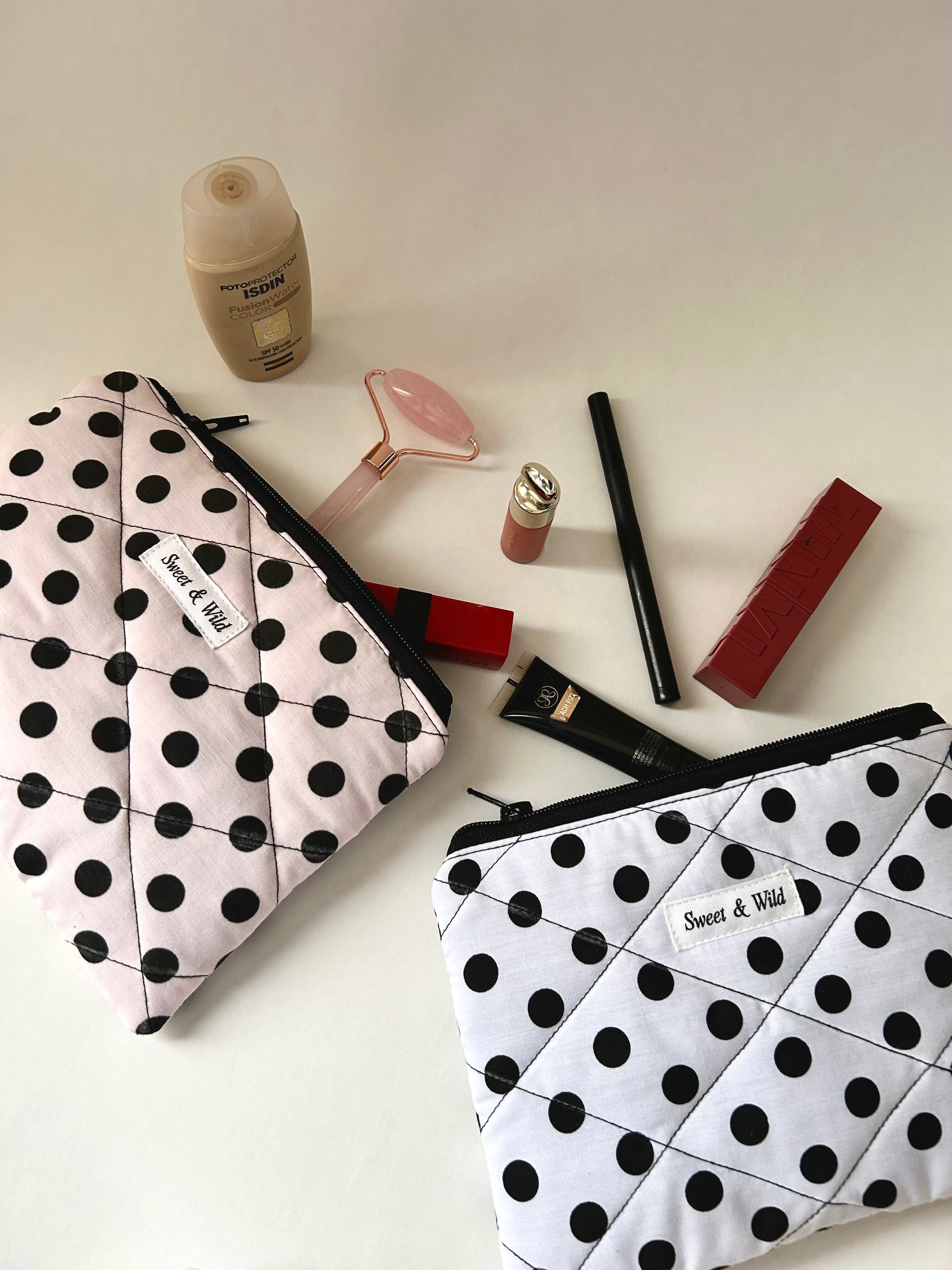 Estuche Pink Polka Dot
